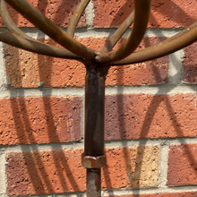 Load image into Gallery viewer, Decorative Rusty Garden Swirl On Stake