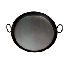 Load image into Gallery viewer, Paella Pan with two handles on a white background