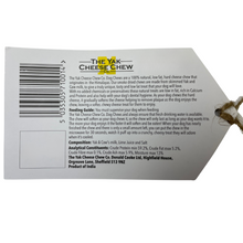 Load image into Gallery viewer, The Yak Chew Label details with feeding guide, composition, analytical constituents information.