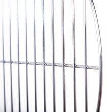 Load image into Gallery viewer, 53cm bbq grill side view with a chrome plated finish