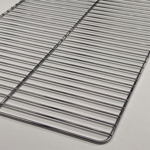 Load image into Gallery viewer, 54cm x 32cm rectangle BBQ grill chrome plated bars on a white background