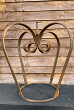 Load image into Gallery viewer, Garden rustic crown with brown fence in the background