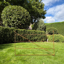 Load image into Gallery viewer, Steel Garden Border Edging | Rustic Metal Lawn Fence | 76cm Length
