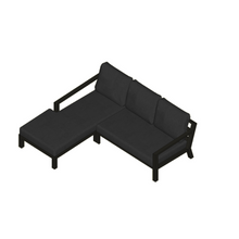Load image into Gallery viewer, The chaise lounger on a white background
