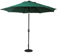Load image into Gallery viewer, The The Elizabeth parasol in green on a white background.

