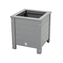 Load image into Gallery viewer, The Florenity Grigio Square Planter on a white background
