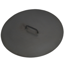 Load image into Gallery viewer, The Cook King Steel Lid - 80cm Fire Pits on a white background. 
