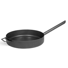 Load image into Gallery viewer, The Cook King Long Handled Cooking Pan on a white background
