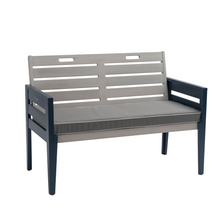 Load image into Gallery viewer, The Florenity Galaxy two seat bench on a white background
