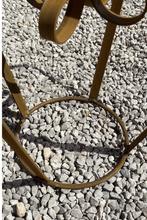 Load image into Gallery viewer, Rustic garden crown base sat on grey pebbles 
