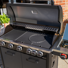 Load image into Gallery viewer, The Norfolk Grills Infinity 500 Gas BBQ With Side Burner grill. 
