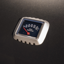 Load image into Gallery viewer, The heat indicator on the lid of the Norfolk Grills Infinity 500 Gas BBQ.  
