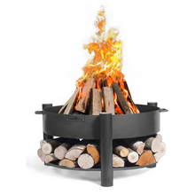 Load image into Gallery viewer, The Cook King Montana 80cm Fire Pit Low on a white background
