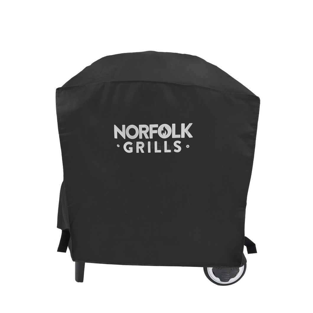 The Norfolk Grills N-Grill Cover shown on a white background