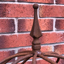 Load image into Gallery viewer, The garden sphere top detail on a brick background
